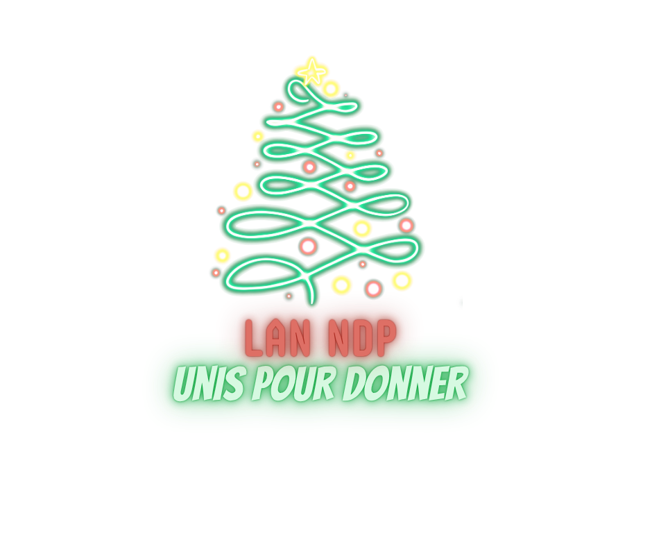 Lan NDP - Unis pour donner